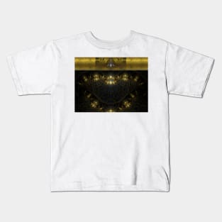 Golden Circuitry Kids T-Shirt